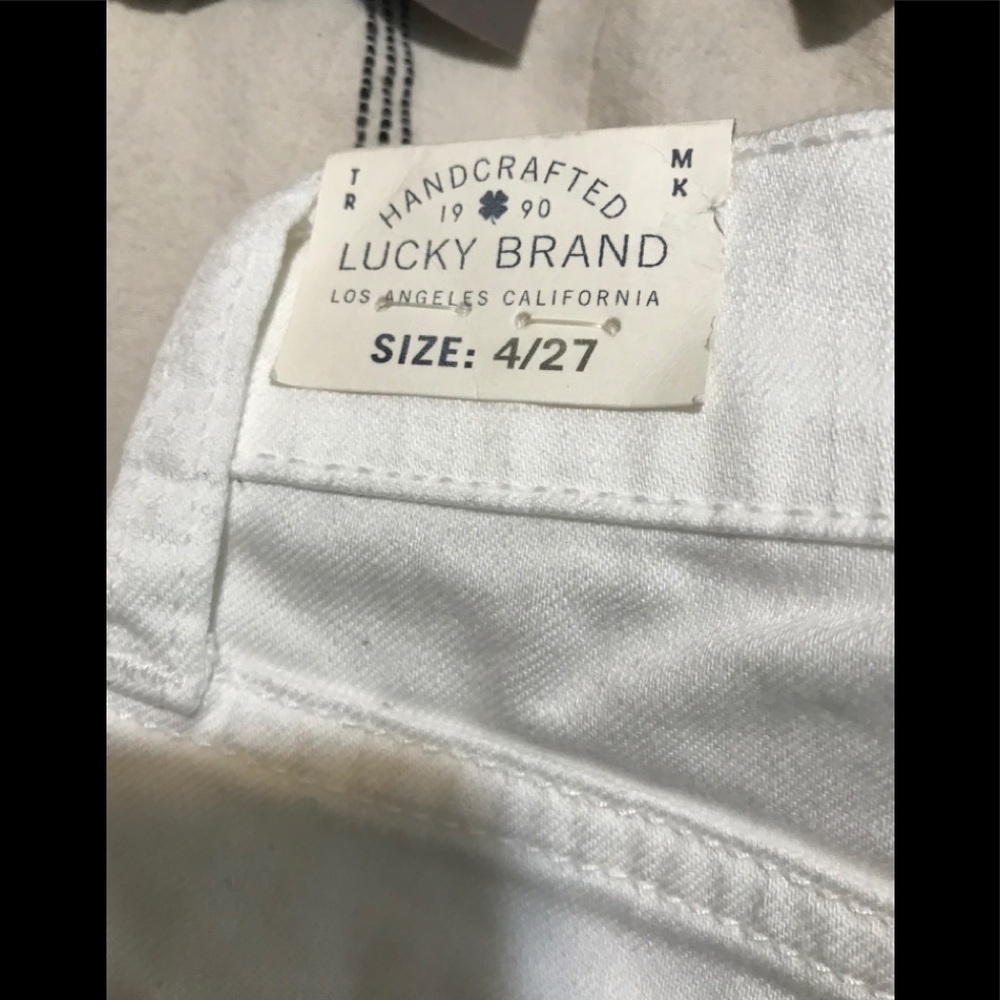 lucky brand roll up crafted emboidered shorts c3. - Picture 8 of 16